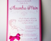 Sexy Bridal Shower - Custom Invitations