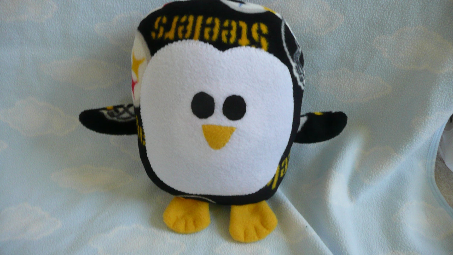 Plush Pittsburgh Steelers Penguin Pillow Pal