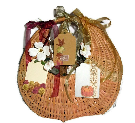 Thanksgiving / Fall Gift Tag Set of 3 - ThisandThatCrafter
