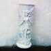 Ceramic Flower Vases, Tall Decorative Vases, Beach Cottage Decor, Fairy / Blue