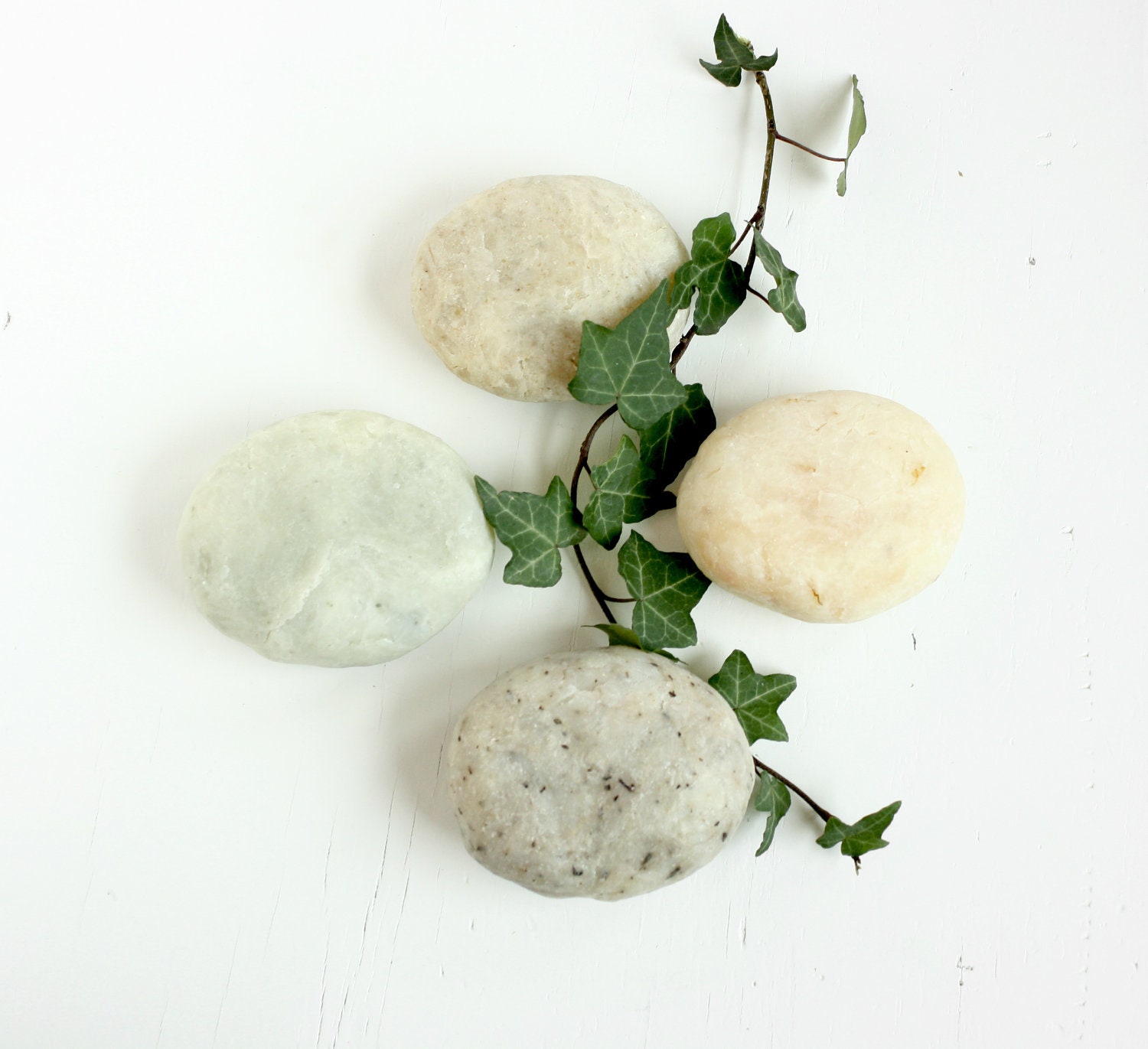 Handmade Soap Rounds / 4 Hand Formed Soaps / Soap Gift Set / Cold Process Soap