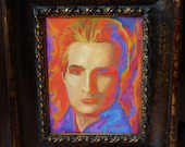 Twilight Vampire Surreal Painting Carlisle Cullen Valentine Sale vibrant portrait of a vivid compassionate soul