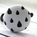 Girls ponytail holder, hair accessory, Raindrops
