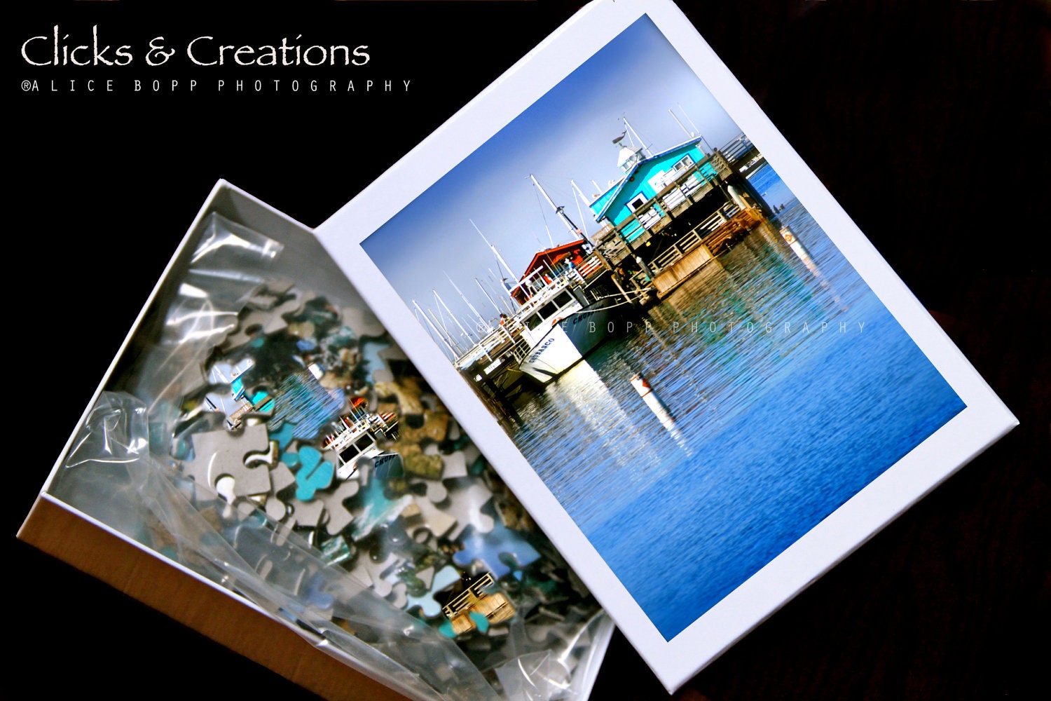 Wharf - Photo PUZZLE (285 pieces)