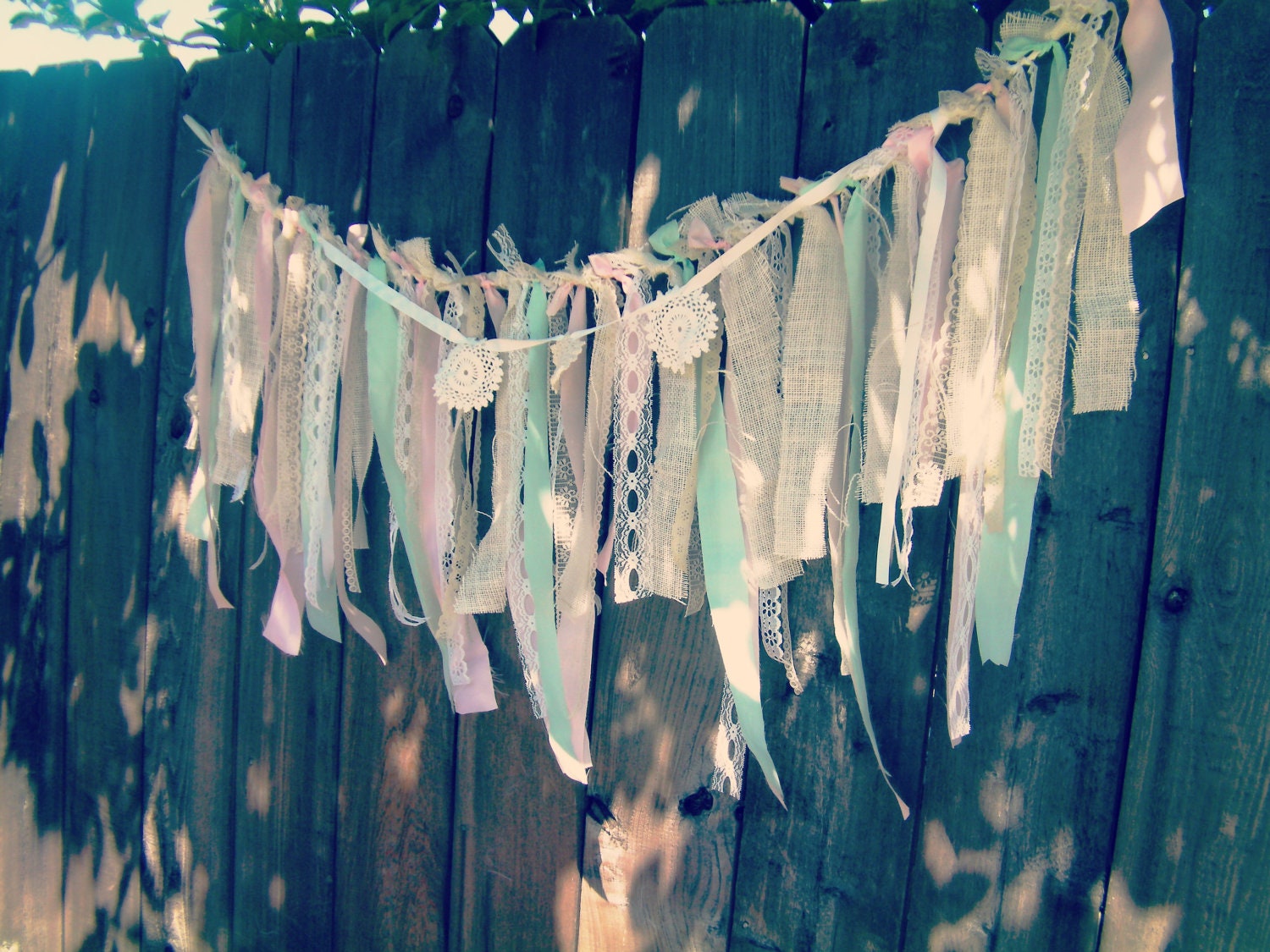 Fabric Garland, Medium Size, Table Front Garland, Customize to match your event