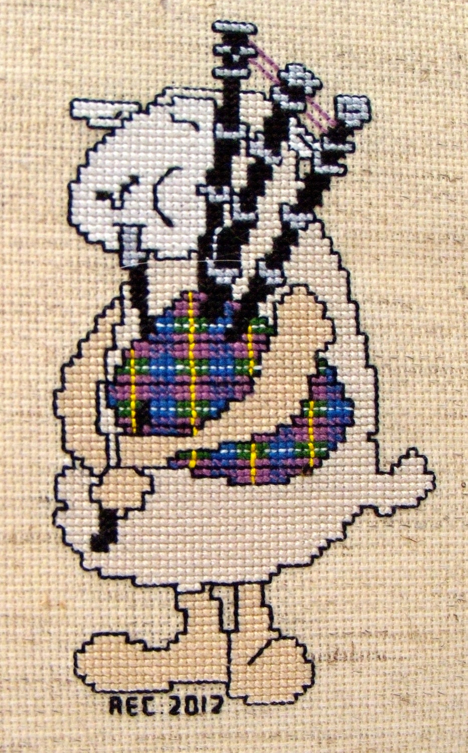 Cross Stitch Sheep