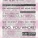 11x17 Mean Girls Quote Poster