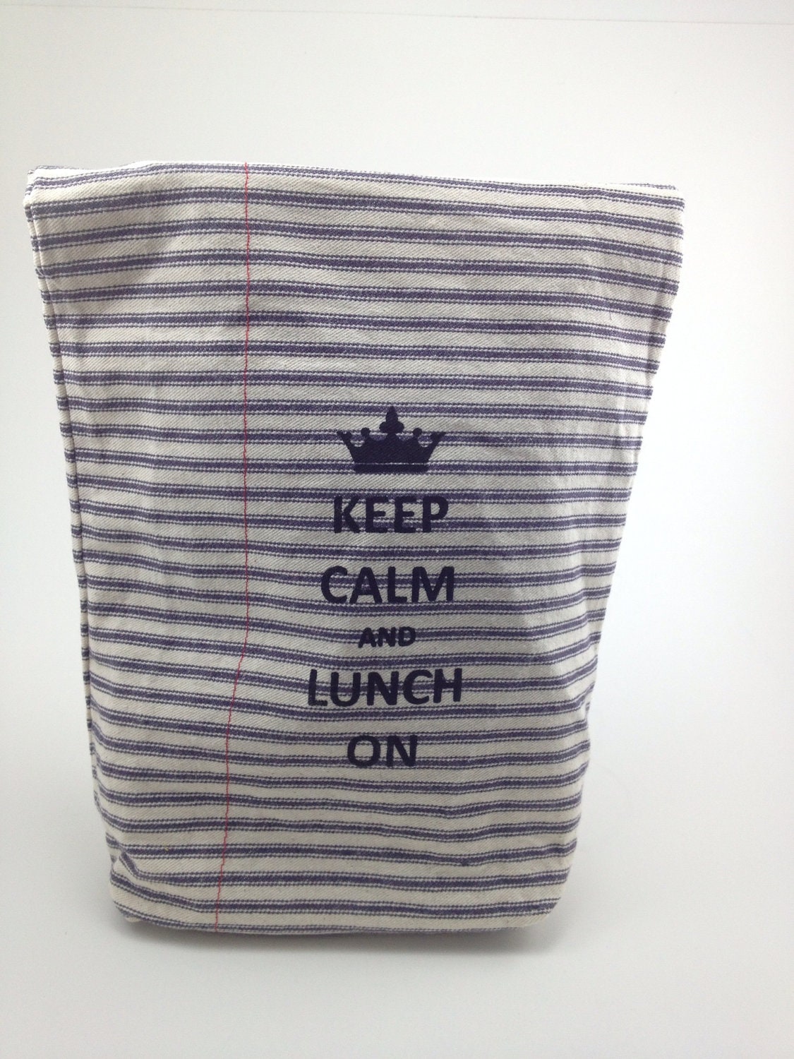 Quotable Lunch bag by Lavender in Brown