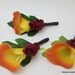 CuSToM MaDe To oRDeR oRaNGe ReaL TouCH CaLLa LiLieS BouToNNieReS WooDSeY FaLL WeDDiNG FLoWeRS