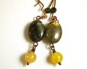 Labradorite Earrings