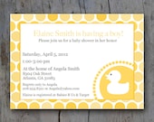 Printable rubber duck baby shower invite Il_170x135