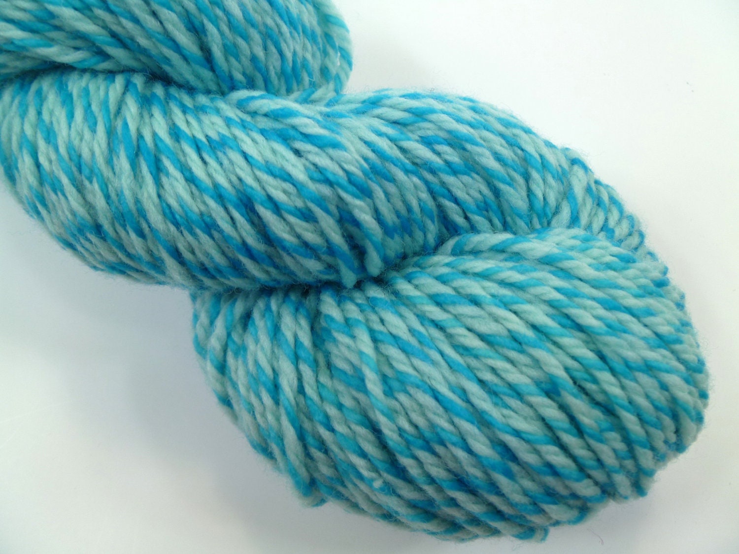 Tweed Aran Weight  Yarn: Through the Waves