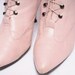 Pink Granny boot By Jazz Size 6.5 Woman's Boot Made in spain