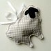 Lamb Lavender Sachet Gray White