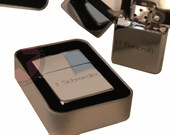 GROOMSMEN GIFTS-Double Sided Personalized Chrome Lighter-Wedding Gifts-Gifts for GUYS- Great Gifts for the Wedding Party