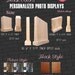 WEDDING TABLE NUMBERS-Set of 15 Personalized  Wedding Photo Blocks - Custom Table Numbers-Centerpieces-Place Cards  Photo Blocks