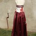 Custom Made Bloody Bridesmaid Prom Queen Zombie Dress Formal Gown OOAK size 8 or M