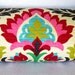 Bolster Pillow in Santa Maria Desert Flower Fabric by Waverly