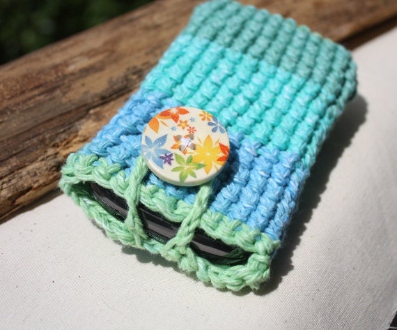 Cell phone Cozy, Crocheted Cozy, Iphone Cozy