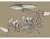 Whirlygig  Print: The Peddlecopter