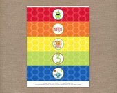 Custom Printable Monster Birthday Party Water Bottle Labels Il_170x135