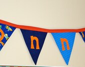 Custom NAME Flag Banner Bunting - Made to Order