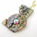 Steampunk Necklace "Time Machine"