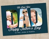 Father's Day Photo Card Custom Template Il_170x135