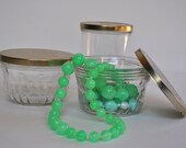Set of Three Vintage Kerr Jelly Jars