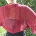 Knitting Shrug Bolero PATTERN  / PDF format Pattern /  Knit pattern