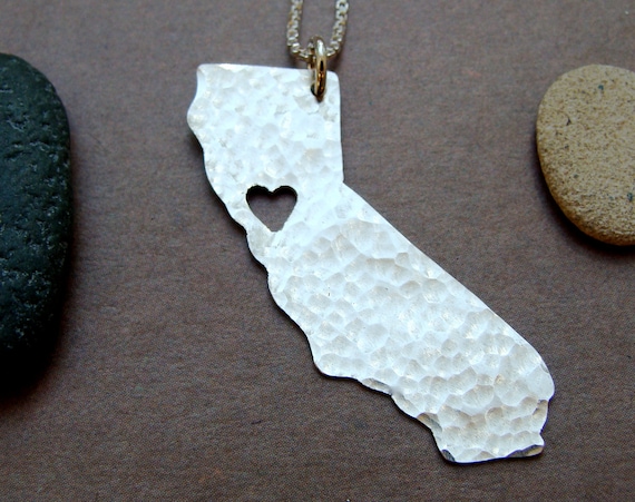 California State Necklace (sterling silver)