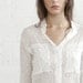 Jacquard silver dotted shirt, Autumn fashion