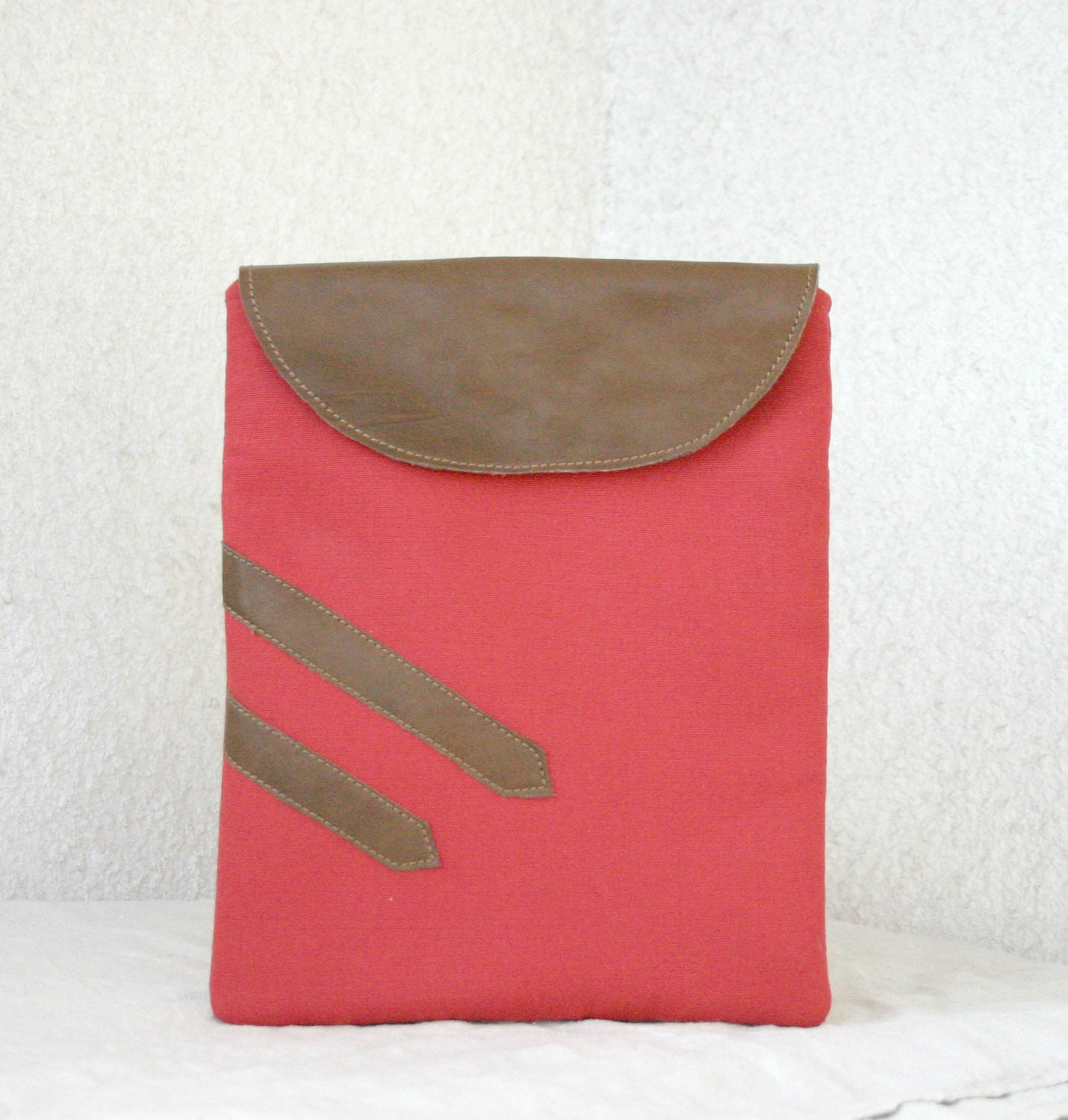 iPad Case iPad padded sleeve flap leather geometric