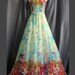 Plus Size Dress Maxi Dress Women Prom Long Change Tone Blue Bridesmaid Dress 1X 2X 3X 4X