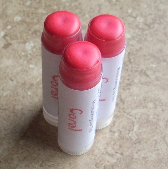 Coral Lipstick, Moisturizing hot pink/orange lip color