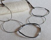 Irregular Circles Necklace - 1