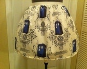 One of a kind TARDIS inspired skirt - Made to order
