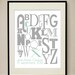 Personalized Gift Children's Name Art Typography Prints - Printable