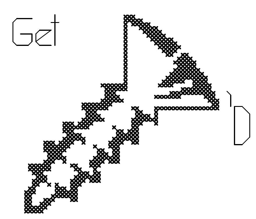 Get Screwed Cross Stitch Pattern - Funny Humorous Cross Stitch Small Cross Stitch Dorm Desk Cross stitch