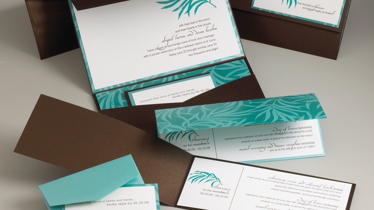 Abigail Destination Wedding Invitation