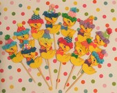 Adorable Yellow Ducks Cupcake Toppers/Baby Shower Il_170x135