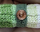 Mug Rug or Dish Cloth or Wash Cloth or Snack Mat - Set of Three