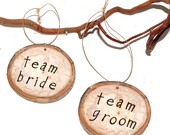 Rustic Wood Favor, Tree Slice, Rehearsal Dinner Favor, Bridal Shower, Team Bride, Groom,  Engagement Party, Bridesmaids, Groomsmen