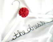 The Dress Wedding Hanger, Unique Engagement Gift, Bridal Accessories