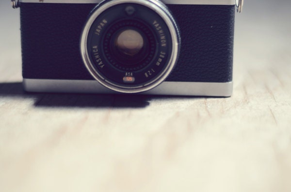 Vintage camera decor- hipster, retro, dreamy camera photo,  teal, whimsical, geekery, 8x10 print, fine art photography, still life