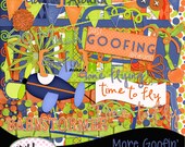 Goofy Digital Scrapbooking Kit "More Goofin' Around" kit