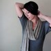 Oatmeal Head Scarf, Hair Wrap, Headband - All in One Womens Neck Bow - Sash - Neutral Oatmeal Scarf - Fall Fashion