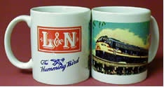 RAILROAD COFFEE MUG  - Louisville and Nashville Railroad On Biloxi Bridge
