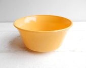 Vintage Orange Cereal Bowl - Hazel Atlas Ovide