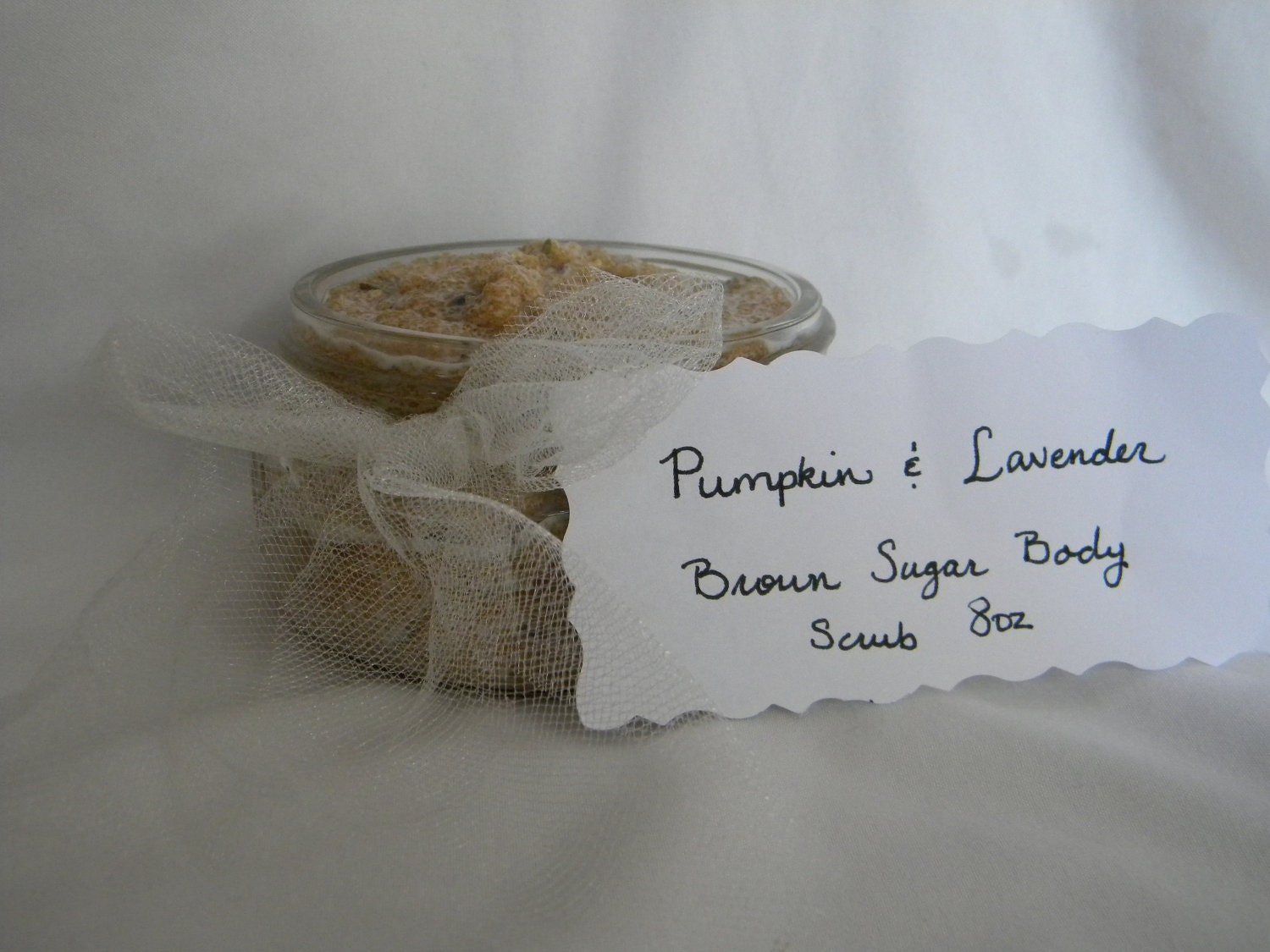 Pumpkin and Lavender Brown Sugar Body Scrub 8oz